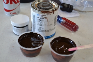 Mixed sealant ready to use (2 hour pot life)