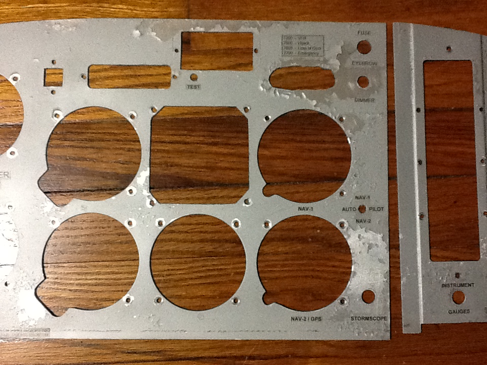 Old panel - both sides